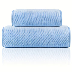 2pcs Microfiber Towel Set Quick Dry Soft Hand Bath Towel