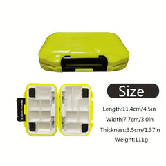Double Sided Waterproof Fishing Gear Box Hook Bait Storage Tackle