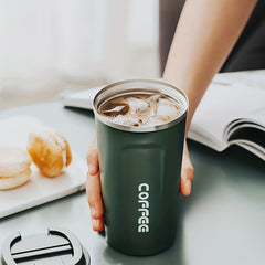 510ml Stainless Steel Coffee Cup Vacuum Insulated Sport Water Bottle