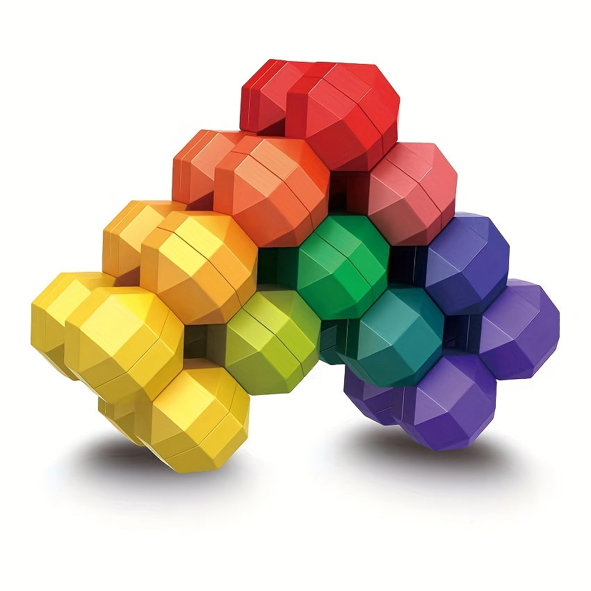 Plastic Toy Magic Cube 3D Puzzle DIY Educational Various Cube Designs