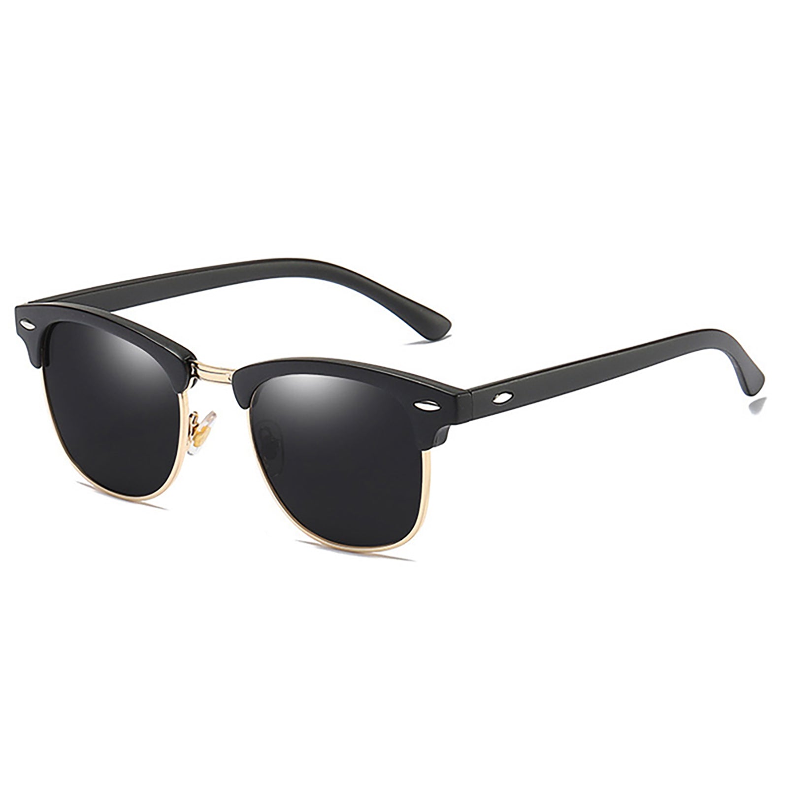 Semi Rimless Polarized Sunglasses For Men Women