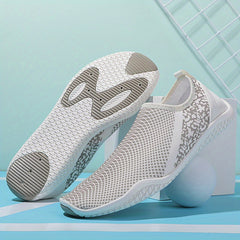 Men's Breathable Plaid Water Shoes for Hiking Fitness