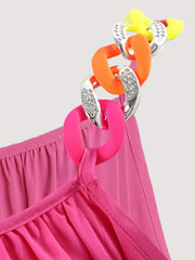 Cold Shoulder Top & Wide Leg Pants Set