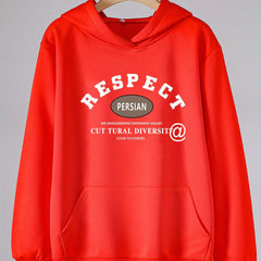 RESPECT Girls Hooded Sweatshirt With Pocket