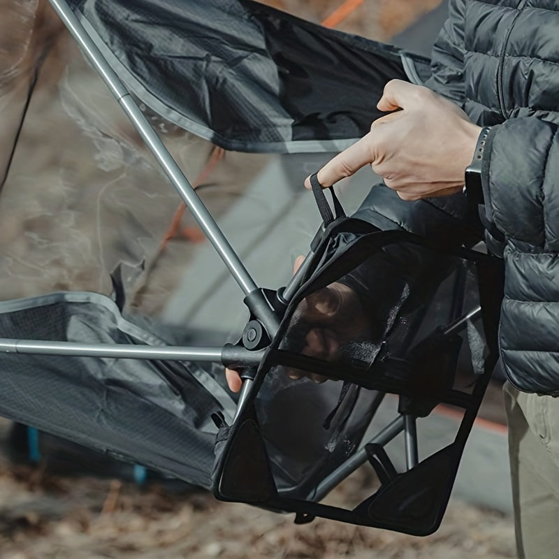 Portable Sand Cover Prevents Camping Chairs from Sinking