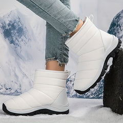 Women's Thickened Snow Boots Warm Non Slip Outdoor Shoes