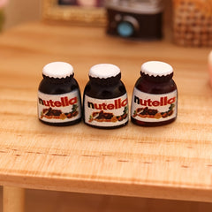 3pcs 1 12 Dollhouse Chocolate Sauce Food Model Kitchen Living Scene Decor Toy