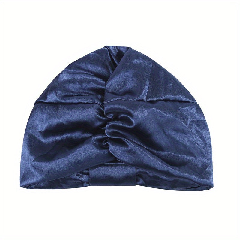 Soft Satin Bonnet Solid Night Cap for Hair Care