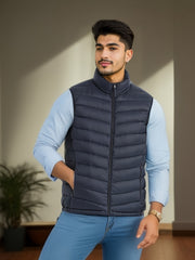Men's Padded Thermal Casual Vest for Autumn Winter