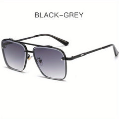 Men's Retro Large Frame UV Protection Sunglasses