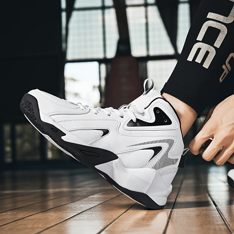 Men's High Top Basketball Shoes Non Slip Training Shoes
