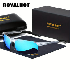 RoyalHot Aluminum Magnesium Polarized Sports Sunglasses