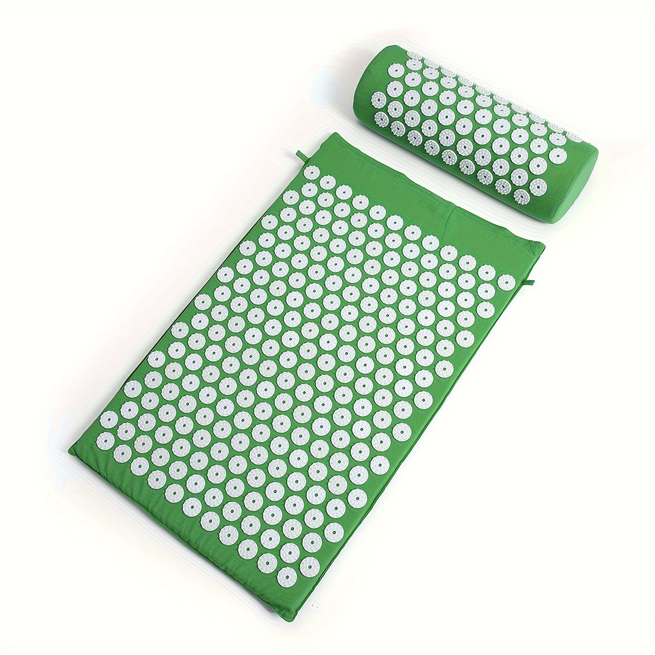 Yoga Acupressure Massage Mat & Pillow Set with Storage Bag