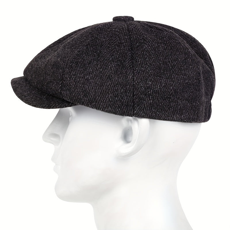 Casual Summer Striped British Beret with Breathable Advantage for Men Women