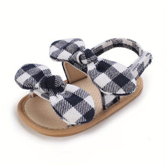 Baby Girls Bowknot Sandals Lightweight Anti Slip