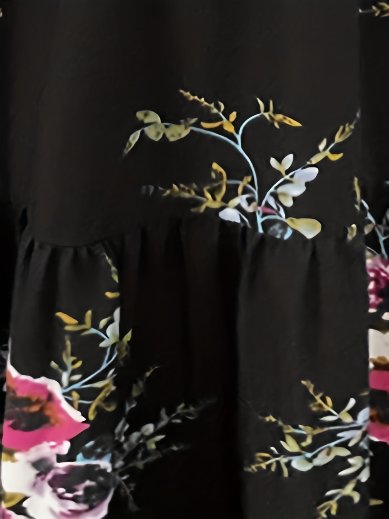 Floral Print Off Shoulder Summer Dress