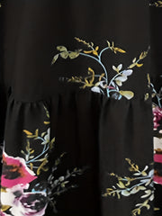 Floral Print Off Shoulder Summer Dress