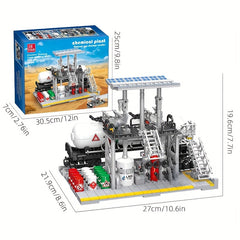 Chemical Engineering Natural Gas Storage Center Toy Set