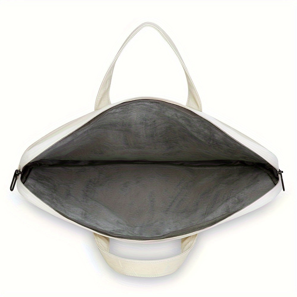 Sleek Faux Leather Briefcase 41 Laptop & Tablet Bag