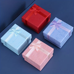 24pcs Jewelry Necklace Earrings Ring Paper Box Small Business Supplies