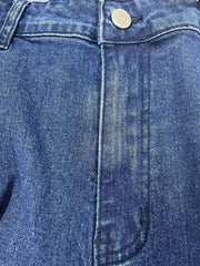 Women's Plus Size Flared Leg Stretch Denim Jeans