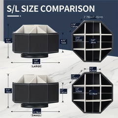 Desktop Remote Control Holder Waterproof PU Leather Storage Box