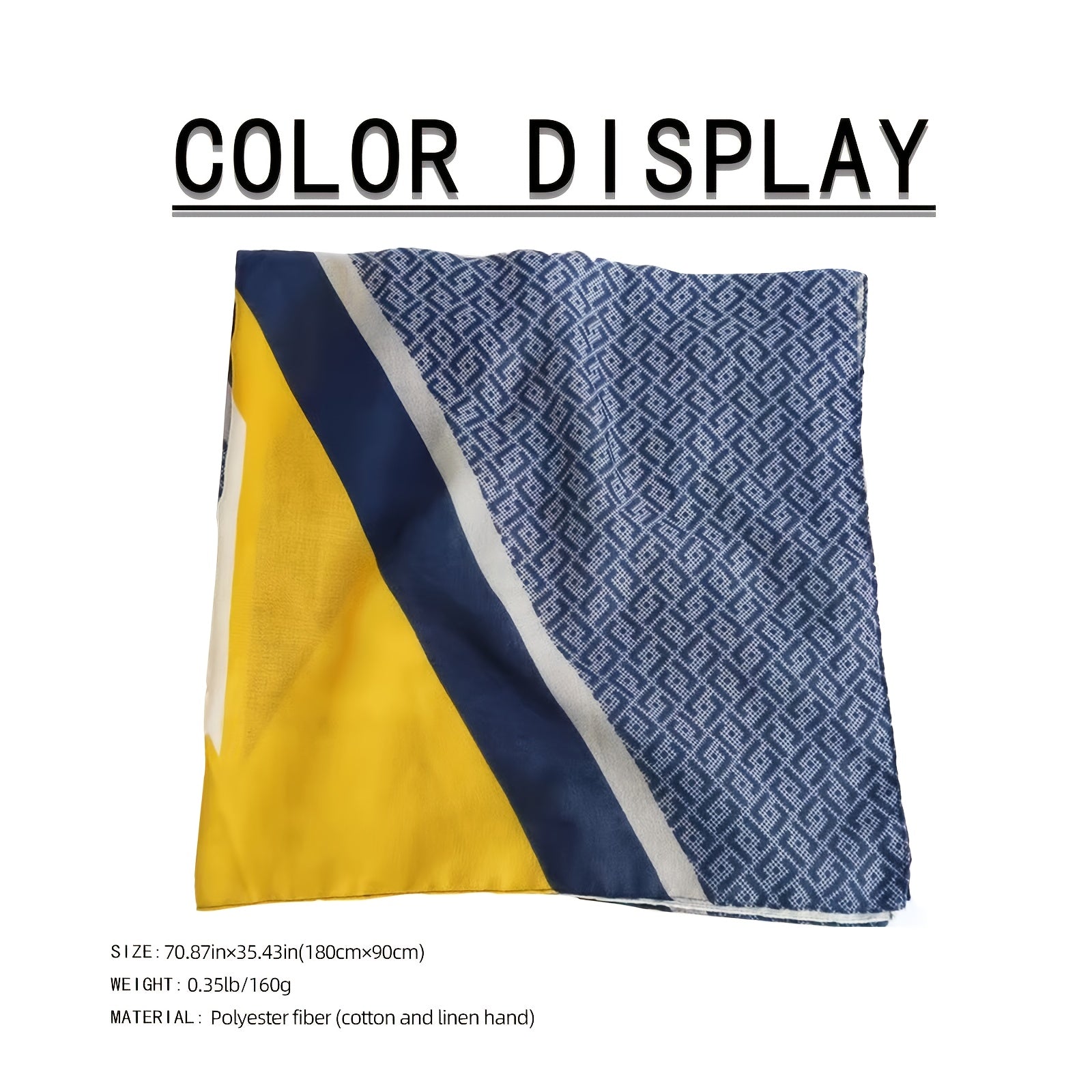 Women's Lightweight Long Scarf for All Seasons