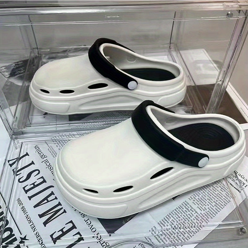 Men's Closed Toe Clogs Slip On Soft Sole Sandals