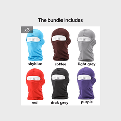 Outdoor Neck Protecting Full Face Mask