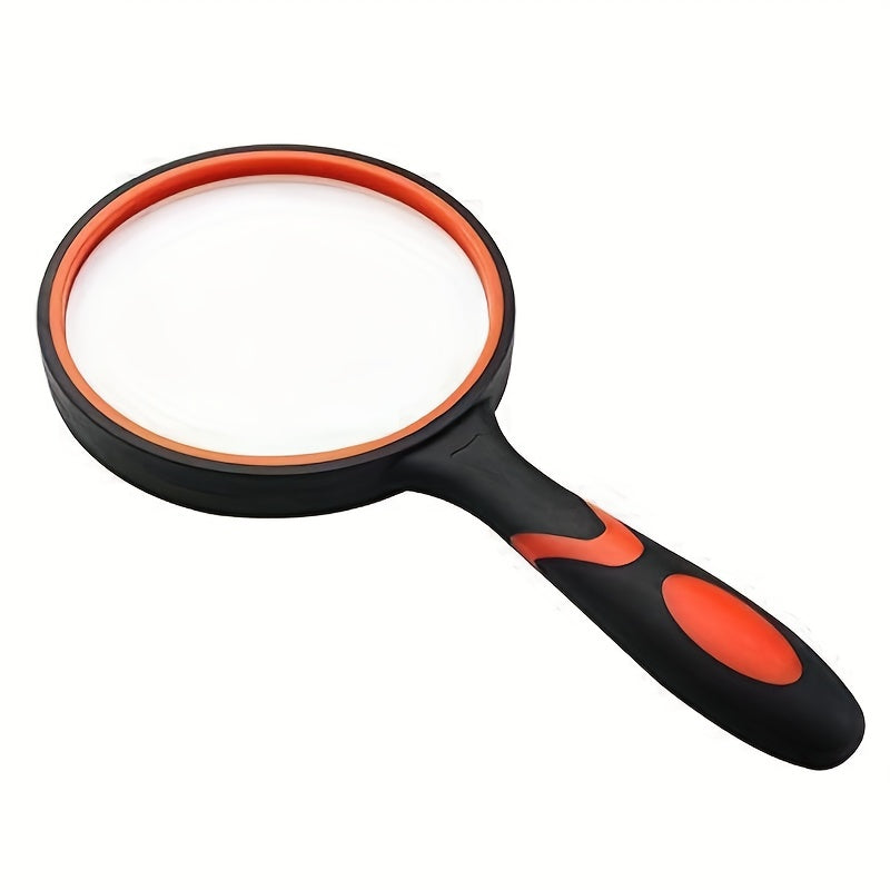 Handheld Magnifying Glass 10X Real Glass Lens