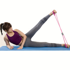 8 Shape Elastic Resistant Band for Yoga Pilates Stretching