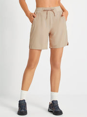 Women's Drawstring Running Shorts Quick Dry with Pocket