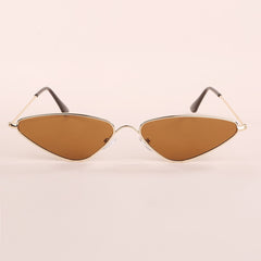 Small Frame Sunglasses Triangle Metal Sunglasses