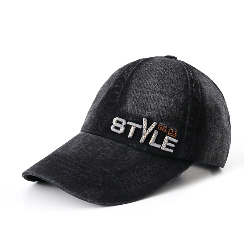 Western Style Duck Tongue Cap Unisex