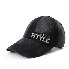 Western Style Duck Tongue Cap Unisex