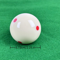 Billiard Red Dot Cue Ball With Storage Bag Practice Ball
