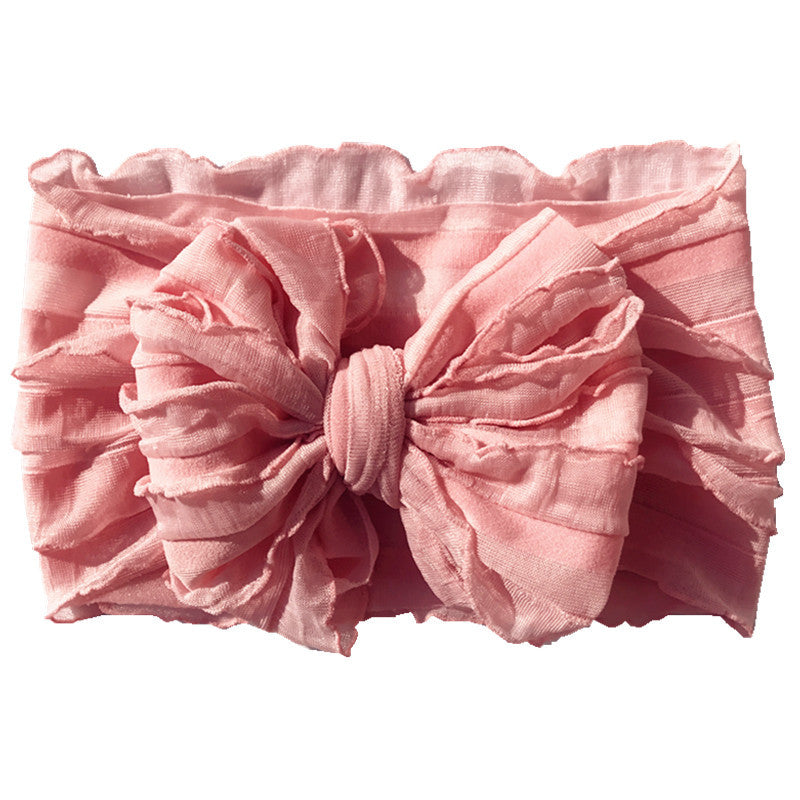 Baby Girls Mesh Lace Bow Headband Hair Accessories