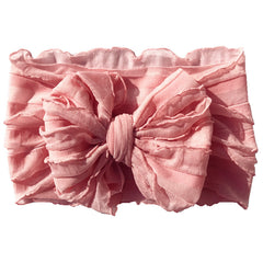 Baby Girls Mesh Lace Bow Headband Hair Accessories