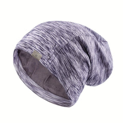 Sleep Slap Night Cap Women Silk Hair Wrap Satin Lined Curly Hair Covers