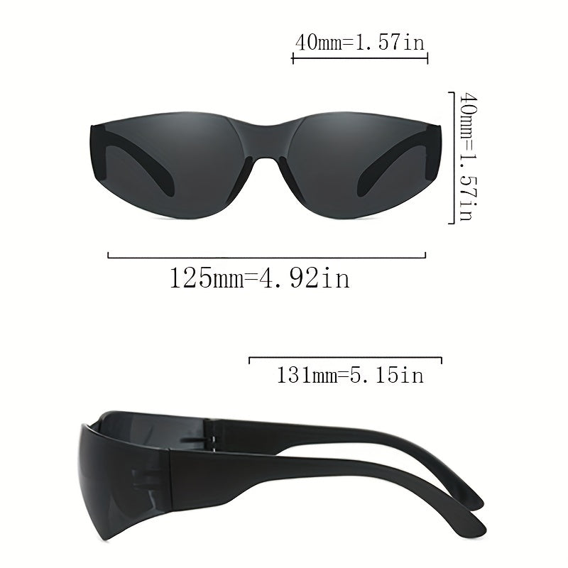 Rimless Photochromic Goggles UV400 - Cycling Fishing Sunglasses