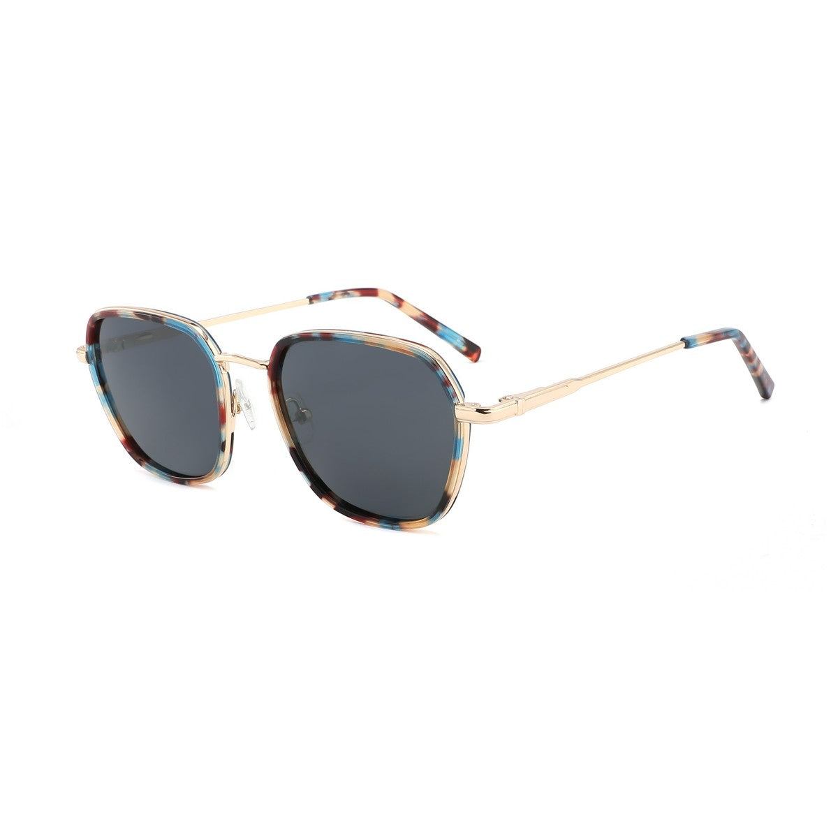 Classic Unisex Sunglasses Black Frame
