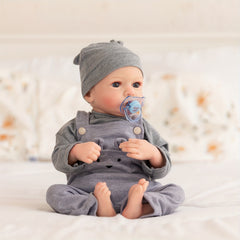 18" Reborn Baby Dolls Realistic Soft Body Newborn Christmas Gift for Kids