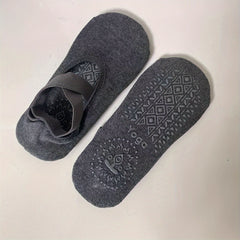 Non Slip Grip Yoga Socks Strap Cross Soft Sweat Absorption Fitness Workout