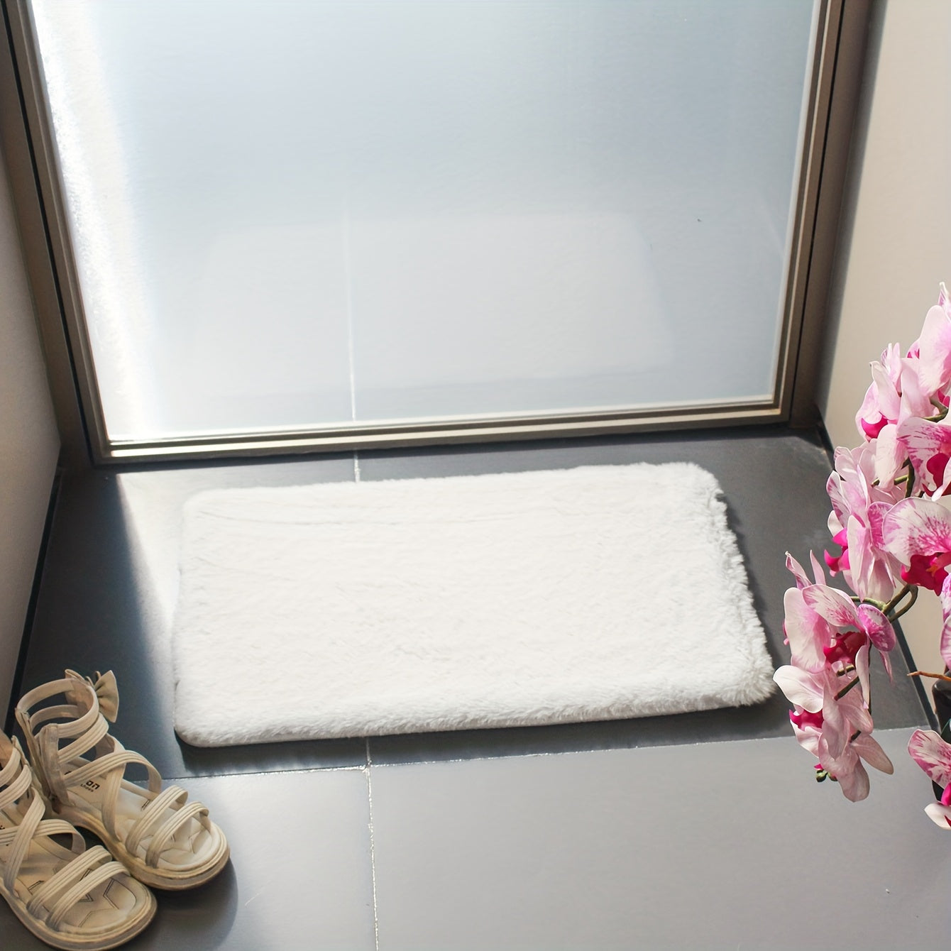 Soft Non Slip Bath Rug Thickened Carpet Absorbent Mat Home Decor