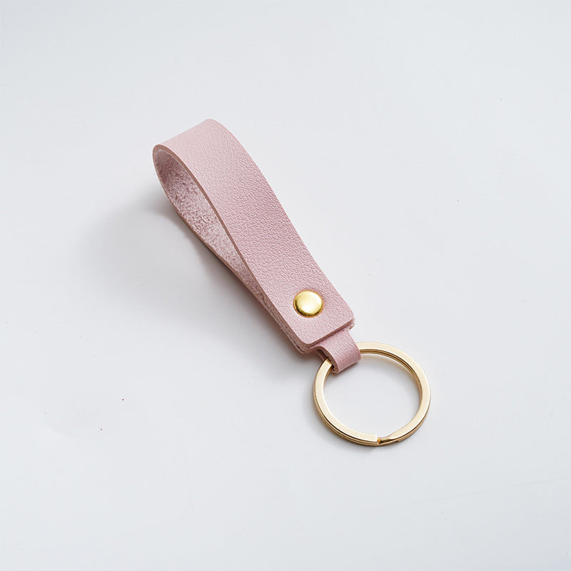 Classic Leather Keychain For Men Bag Charm