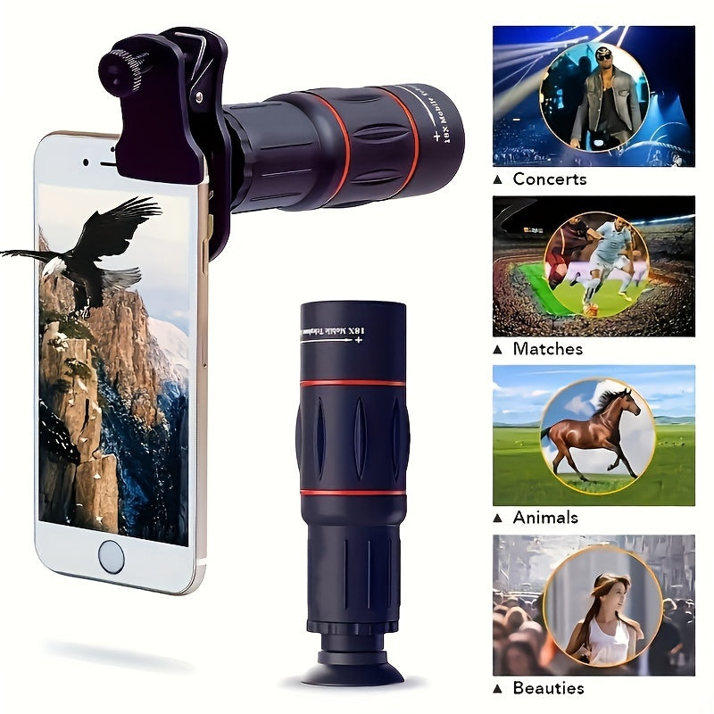 Monocular Telescope High Power for Smartphone Photo