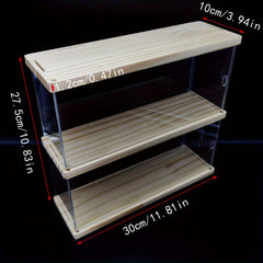 1pc Hand Storage Box Building Blocks Display Box Transparent Dustproof
