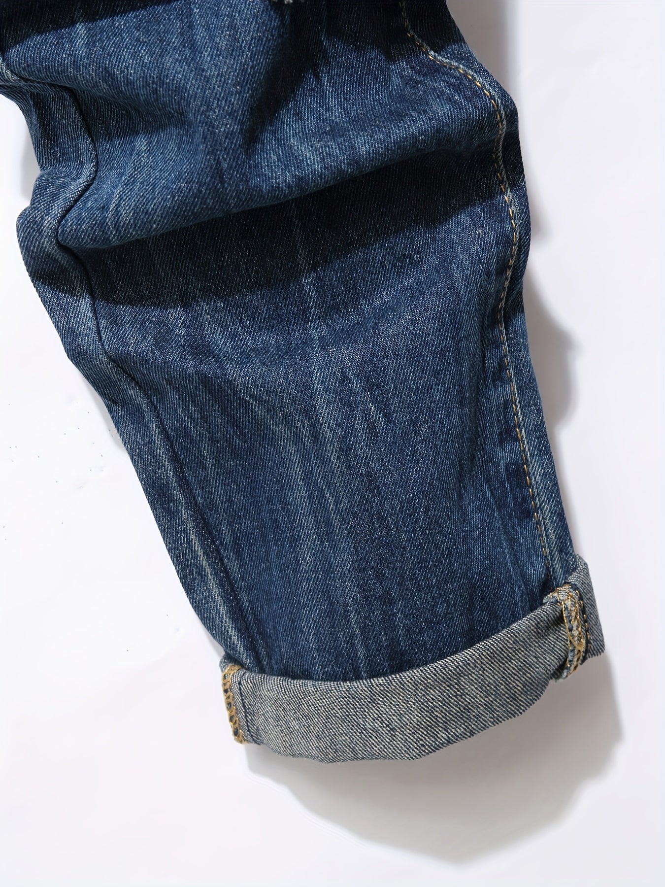 Men's Slim Fit Ripped Vintage Jeans Casual Street Style Distressed Denim Pants
