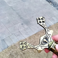 High Precision Alloy Slingshot Toy With Hallow Handle