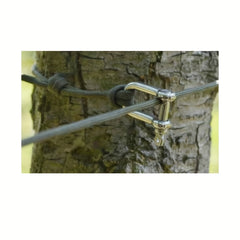 Adjustable Metal Cord Bracelet Shackle - Outdoor Survival Rope Accessory